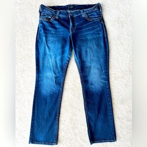 Silver Suki straight jeans